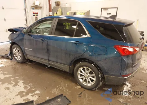 2021 Chevrolet Equinox Awd Lt из США, поврежденный, VIN 3GNAXUEV2ML325308